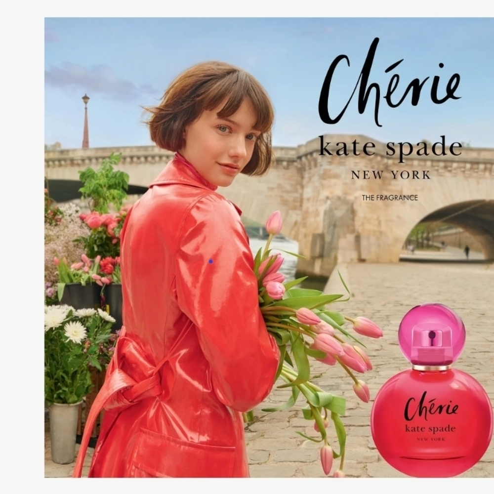 Kate Spade Chérie Perfume with Pink Accents